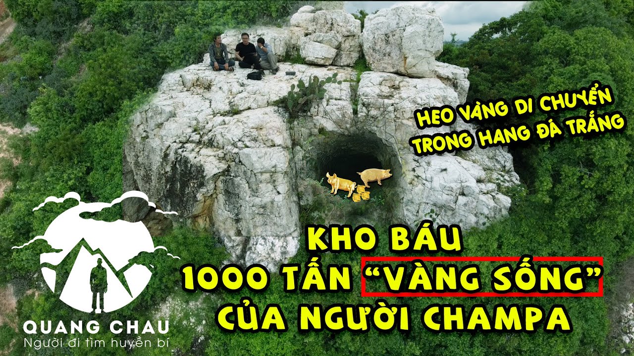 "Vàng Biết Chạy" và nơi nương náu của linh hồn Chiêm Thành tại Núi Đá Trắng