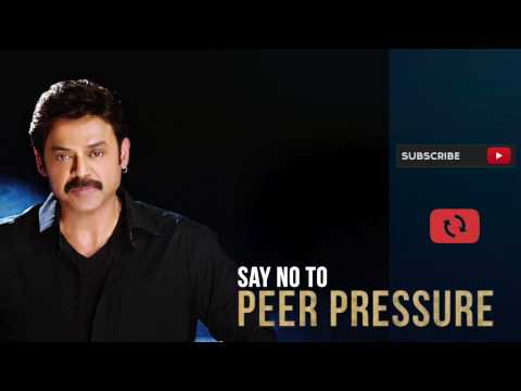 Victory Venkatesh Says No To Peer Pressure