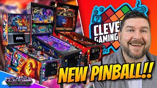 New Pinball Machines at the Cleveland Gaming Classic! Venom Galactic Tank Force & Godfather