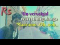 Believer Song Tholvi Athu Mudivu Alla