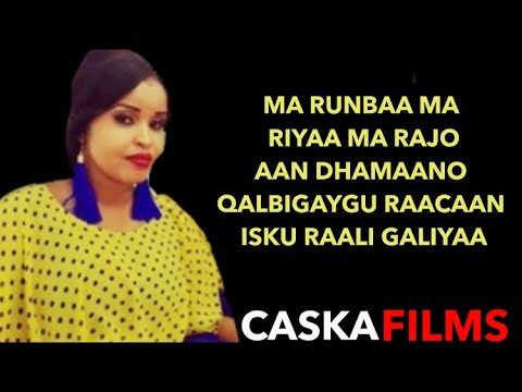 ASMA OMAR JACAYL KUGU RAAGEY HEES CUSUB LYRICS