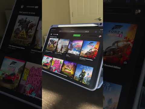 Cloud gaming on the iPad 🎮.          #tech #homeoffice #ipadgameplay #ipad #ipadpro #cloudgaming
