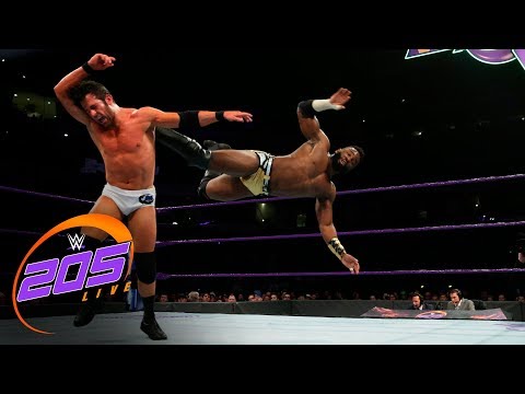 Alexander vs. Strong - Cruiserweight Title Tournament Semifinal: WWE 205 Live, March 13, 2018