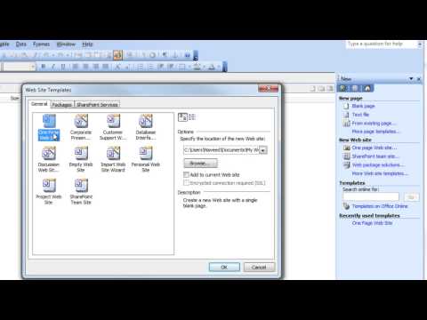 Best Tutorial on How to Build Website with MS Frontpage