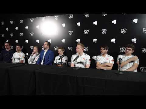 Fnatic press conference post FNC vs FPX quarterfinals | Worlds 2019