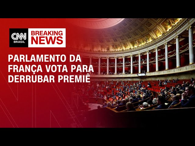 Parlamento da França vota para derrubar premiê | CNN 360°