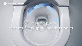 TOTO - 超漩式沖水 TORNADO FLUSH and RIMLESS