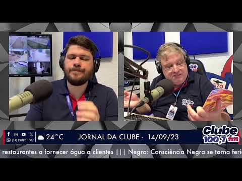 Jornal da Clube - 14/09/23 - Edição da Manhã