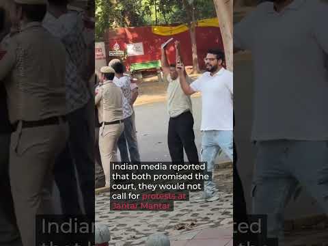 India’s ‘Cockroach’ leaders free after a week in jail | AJ #shorts