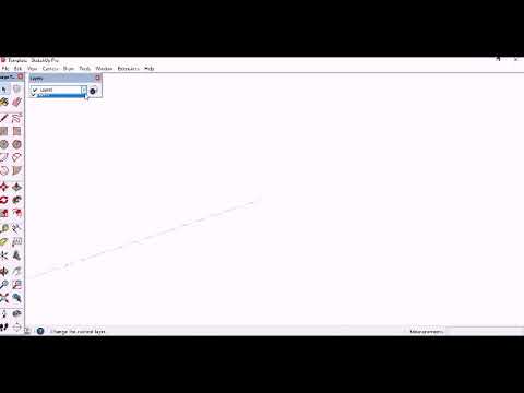SketchUp tutorial for beginners - part - 6 - Layer