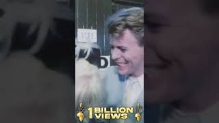 David Bowie Interview - Live Aid 1985 (Official) #shorts