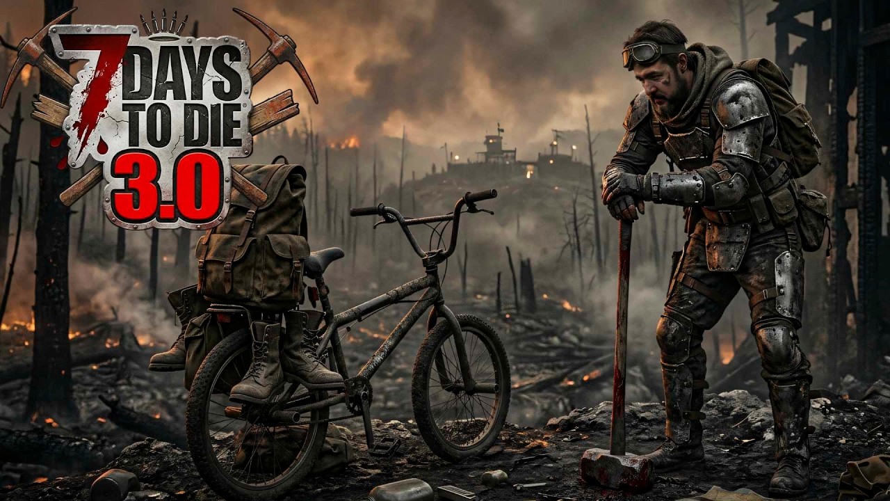 7 DAYS TO DIE 3.0 EP.16 "¡5 KM EN BICI POR EL INFIERNO!"