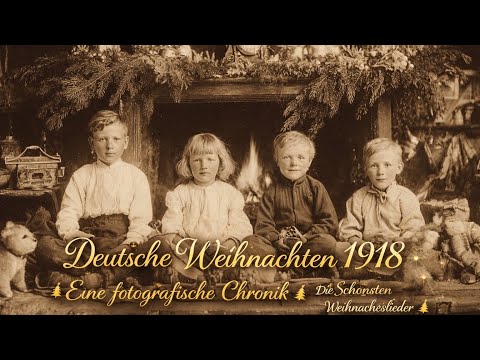 Deutsche Weihnachten 1918 – Eine fotografische Chronik 🎄 Die Schönsten Deutschen Weihnachtslieder 🎄