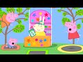 Mummy Pig STUCK In A Tree Peppa George Trampoline Park Full Episodes Cartoon 22 Minutes