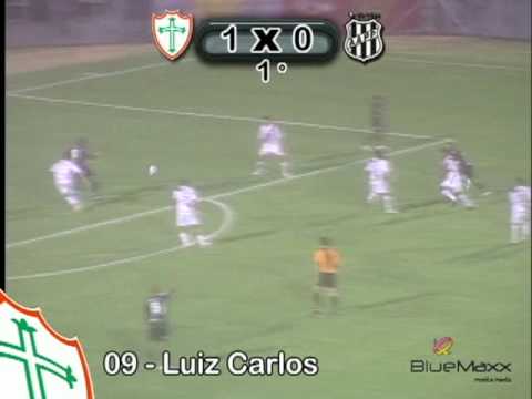 Paulistao 2010 Portuguesa X Ponte Preta Primeiro Gol da Portuguesa Gol do Luiz Carlos