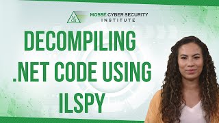 Decompiling .NET code using ILSpy