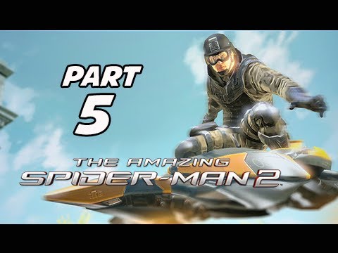 The Amazing Spider-Man 2 Walkthrough Part 5 - Hunters (PS4 1080p Gameplay)