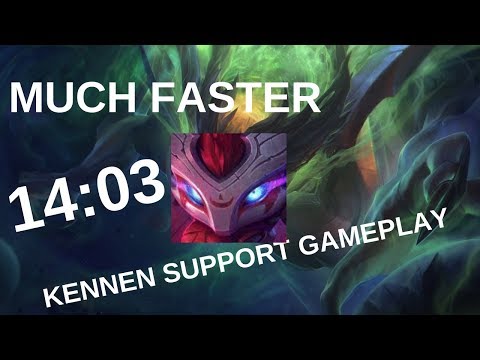 FASTER THAN THE FASTEST GAME  | KENNEN SUPPORT | FULL GAMEPLAY