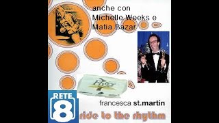 Francesca St. Martin "RideToTheRhythm" Rete8 FM recording 20 April 2001 timelapse video
