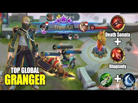 PERFECT GAME PLAY TOP GLOBAL GRANGER MOBILE LEGENDS - MARKSMAN OVER POWER 2019
