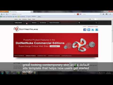 DotNetNuke 6 / DNN 6 Tutorial : DotNetNuke 6 Overview