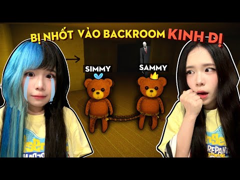 Simmy and Sammy, two people chained up and locked in a terrifying backroom 😰⁉️