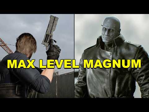 Resident Evil Requiem - MAX LEVEL MAGNUM VS Bosses Gameplay