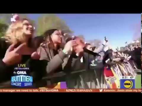 190515 [ Boy With Luv + Fire ] BTS Performs @ Live on Good Morning Armerican (GMA)