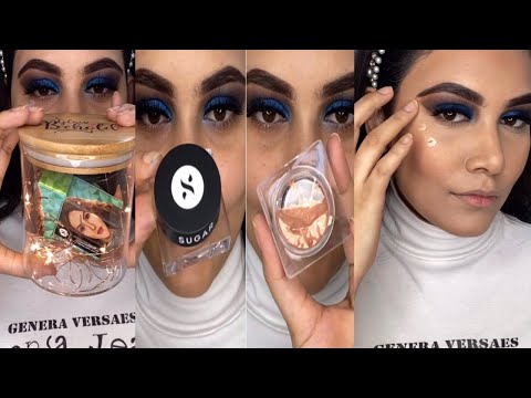 **NEW** SUGAR 💫GLOW AND BEHOLD JELLY HIGHLIGHTER💫  || SIMRAN KAUR ||