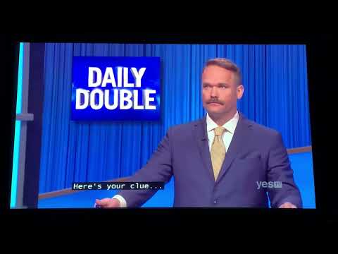 Jeopardy, Lawrence Long Day 3 - 1st Daily Double (2/9/22)