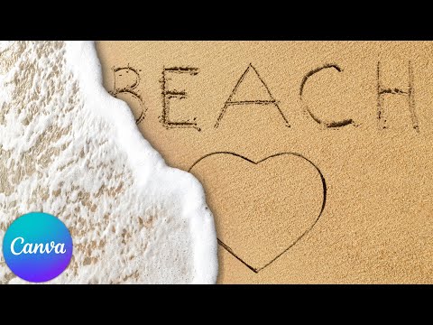 Creative Typography Poster Design in Canva Social Media Design Hack