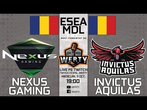 (RO CS:GO) NEXUS GAMING (RO) vs. INVICTUS AQUILAS (RO) - ESEA MOUNTAIN DEW LEAGUE