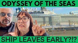 Royal Caribbean Odyssey of the Seas Cruise: Embarkation, Balcony Cabin Tour, Giovanni's!
