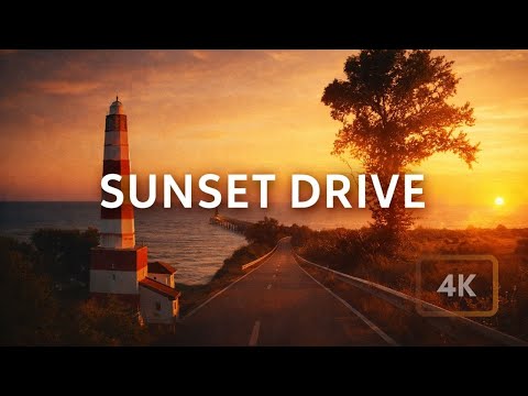 Driving to the Oldest Lighthouse in Bulgaria | Durankulak to Shabla Lighthouse at Sunset | 4K
