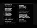 TIAMAT - Sumerian Cry (Part III) [LYRICS ON SCREEN]