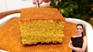 FOFINHO, FÁCIL E RÁPIDO! BOLO DE FUBÁ PERFEITO!!