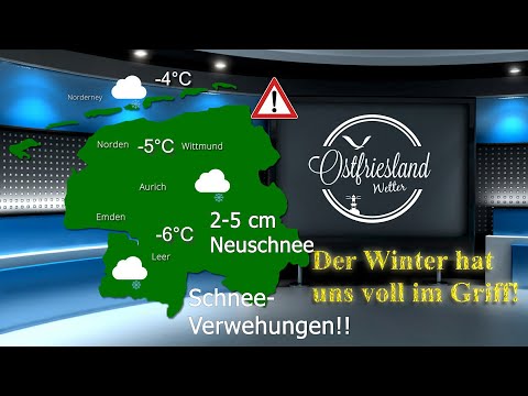 Der Winter hat uns fest im Griff!