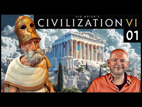 Echte Karte der Antike! CIVILIZATION VI: Perikles (Griechen) | Gottheit (01) [Deutsch]