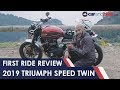Triumph Speed Twin First Ride Review Price Specifications Features Carandbike