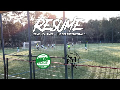 RESUME 2EME JOURNEE U18 D1 LABENNE OSC - ETOILE MONTOISE (21/01/2023)
