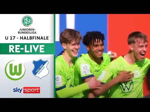 RE-LIVE | VfL Wolfsburg - TSG Hoffenheim | U17 Bundesliga | Halbfinale 2 - Rückspiel