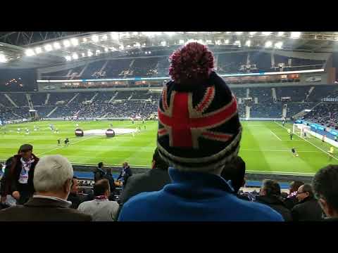 At Dragon Stadium supporting FC Porto