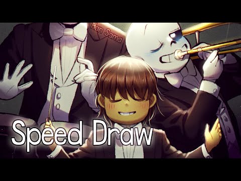 【Undertale】5th anniversary concert: Happy Birthday UT - Speed Draw【SAI】