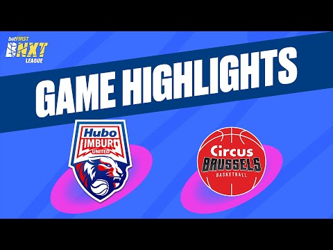 Hubo Limburg United vs. Circus Brussels Basketball - Game Highlights