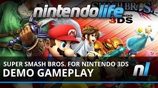 Super Smash Bros. for Nintendo 3DS (3DS) Demo Gameplay