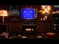 1980s Game Room Ambience Rainy Night 80s Nostalgia Ambience VHS Cassette Nintendo Tubular