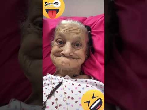 Funny Old Lady Figurines