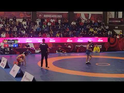 Lucha Panamericano Bs As 2023 Final -57 kg Luisa Valverde (ECU) vs Giullia Oliveira (BRA)