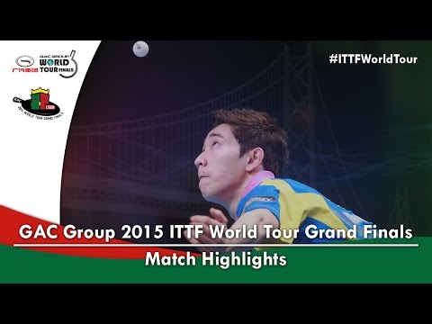 2015 World Tour Grand Finals Highlights: FAN Zhendong vs KIM Donghyun (R16)