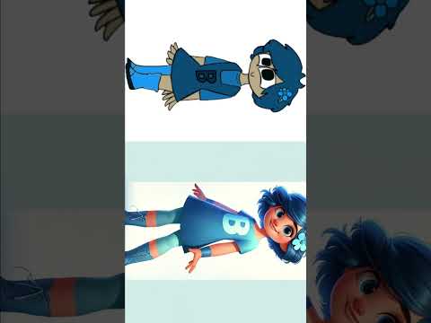 Humanized ALPHABET LORE Ru #alphabetlore #humanized #pixar